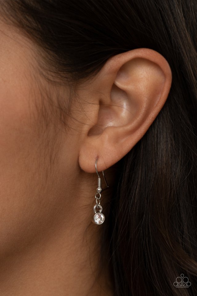 Armed and FABULOUS - White - Paparazzi Necklace Image