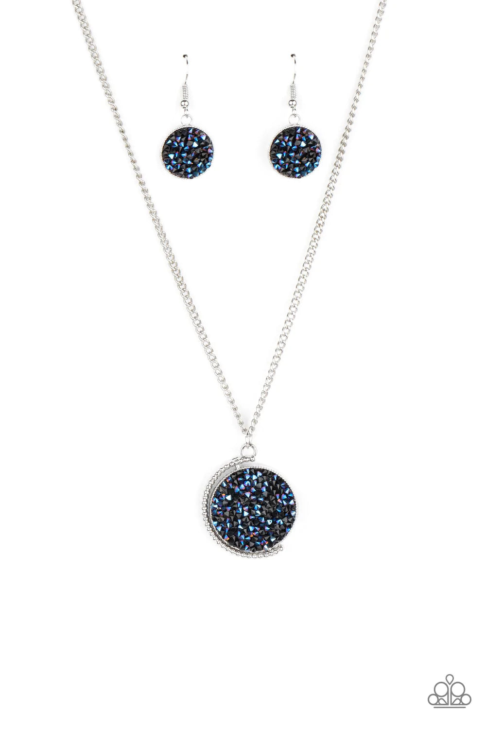 Paparazzi Necklace ~ My Moon and Stars - Blue