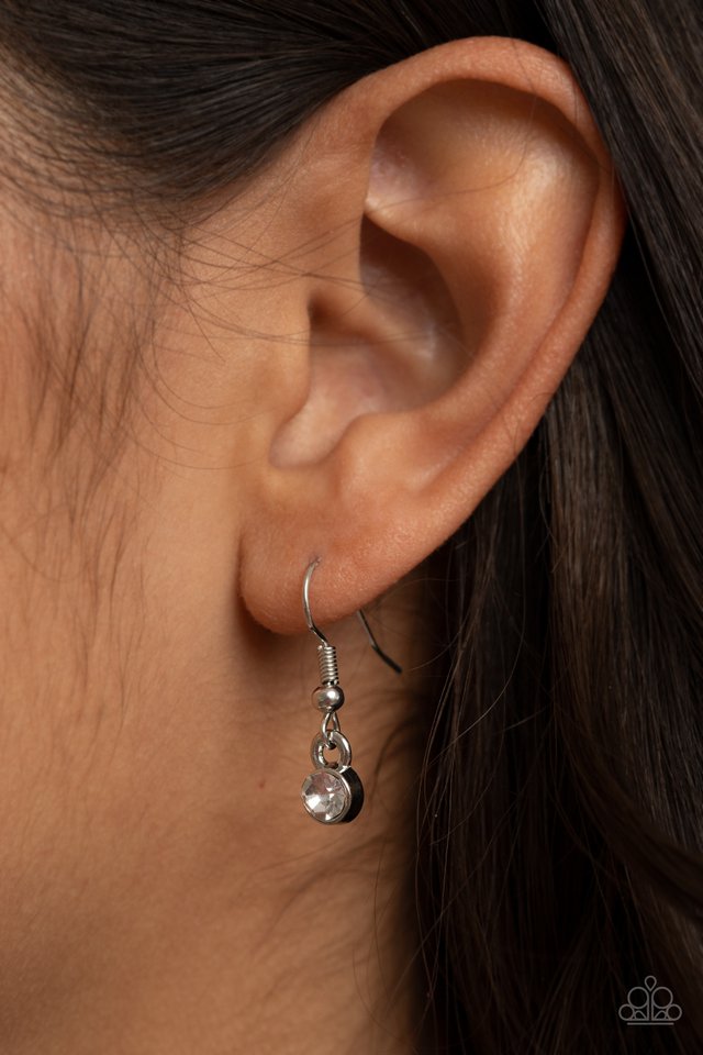 Crystal Cosmos - Green - Paparazzi Necklace Image