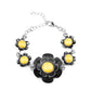 Badlands Blossom - Yellow - Paparazzi Bracelet Image