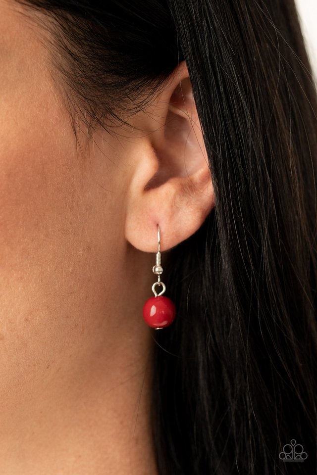 Fruity Fashion - Red - Paparazzi Necklace Image