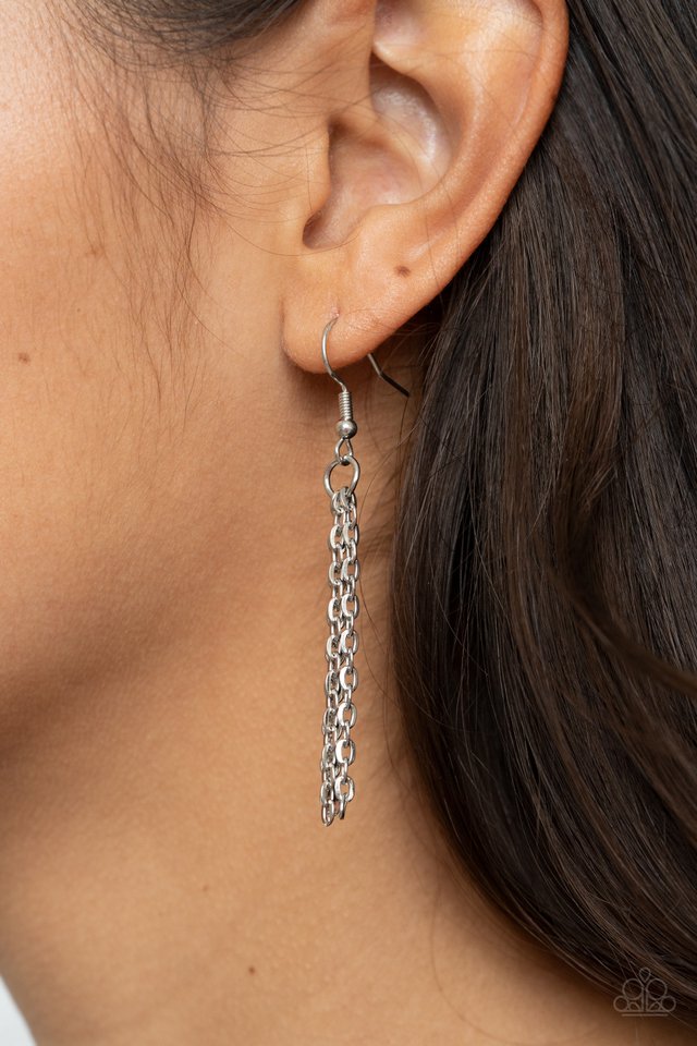 All Systems GLOW - Red - Paparazzi Necklace Image