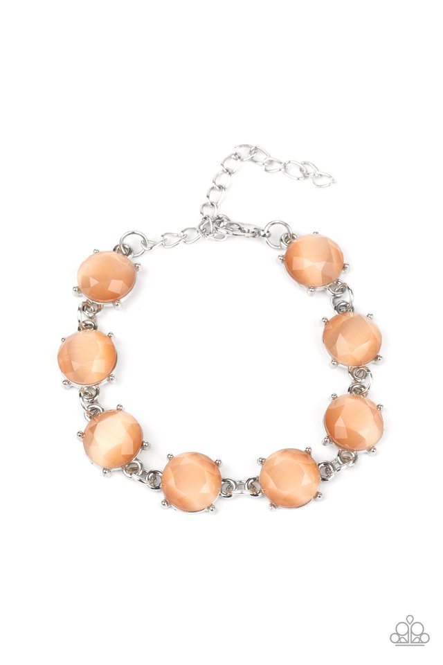 Ms. GLOW-It-All - Orange - Paparazzi Bracelet Image