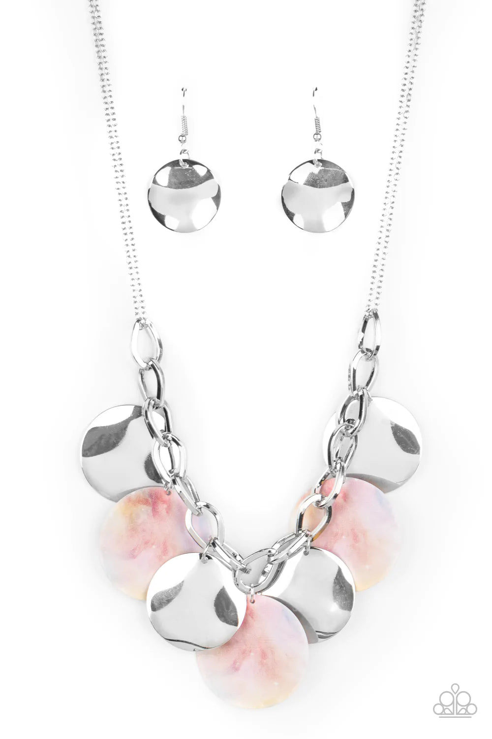 Paparazzi Necklace ~ Tie Dye Drama 2 - Multi