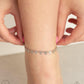 Paparazzi Anklet ~ Sand Shark - Silver