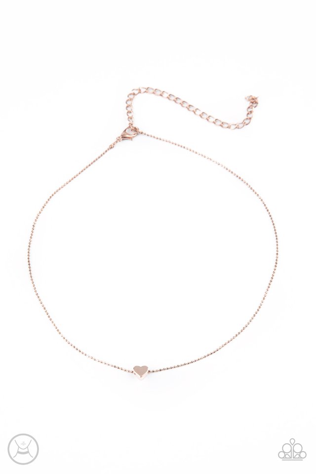 Paparazzi Necklace ~ LOVE-Locked - Rose Gold – Paparazzi Jewelry, Online  Store