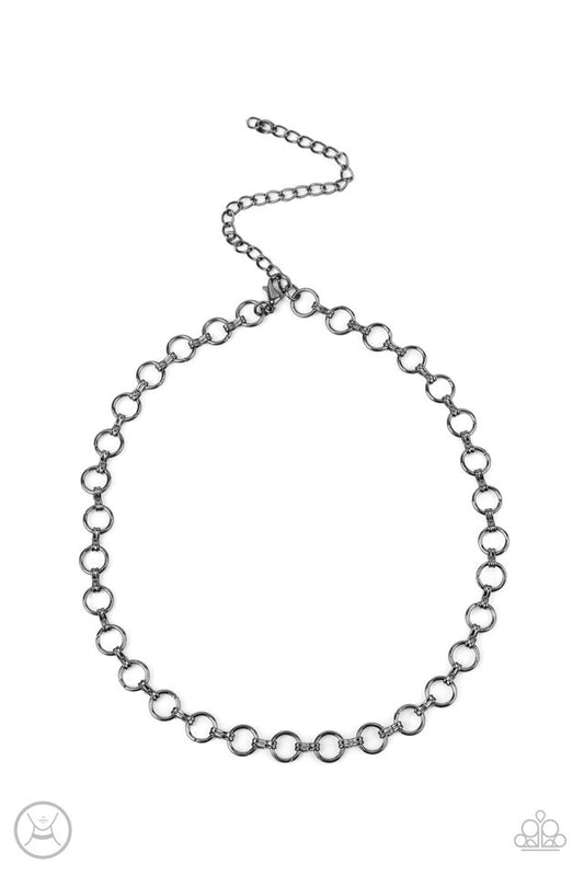 Insta Connection - Black - Paparazzi Necklace Image