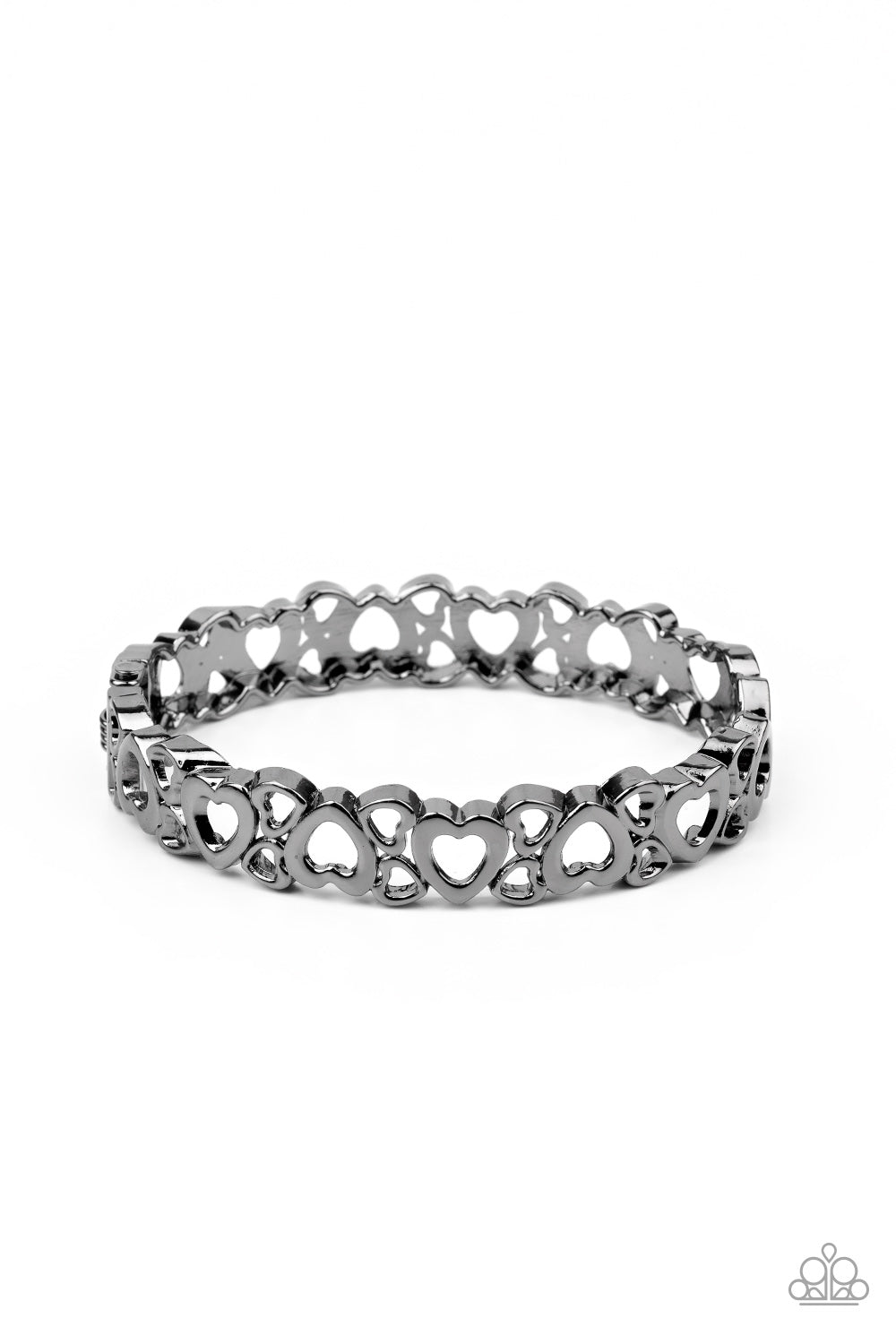 Pulsera Paparazzi ~ ¡Amarás a la dama! - Negra