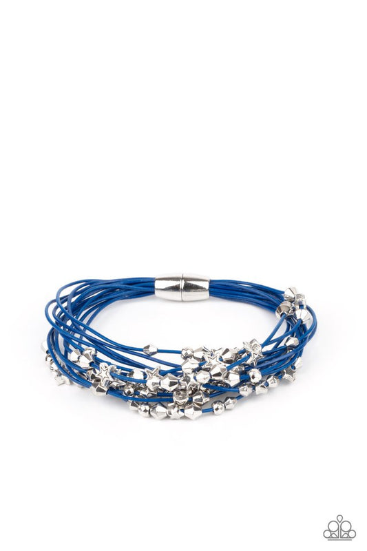 Star-Studded Affair - Blue - Paparazzi Bracelet Image