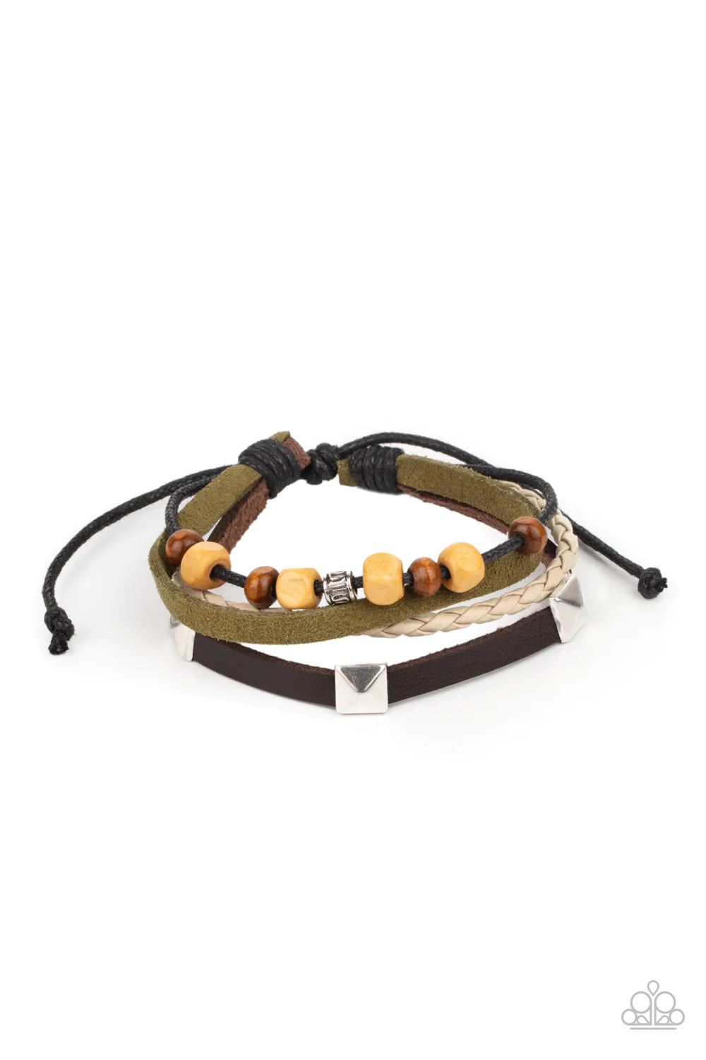 Paparazzi Bracelet ~ Solo Climb - Black
