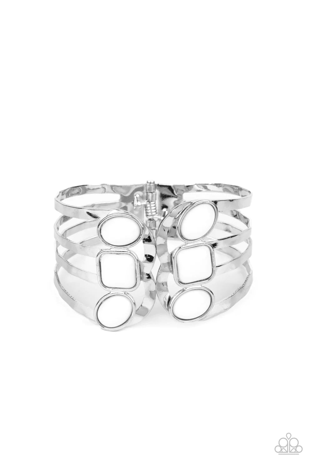 Paparazzi Bracelet ~ Mystified - White