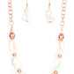Iridescently Ice Queen - Copper - Paparazzi Necklace Image
