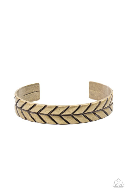 Ancient Archer - Brass - Paparazzi Bracelet Image