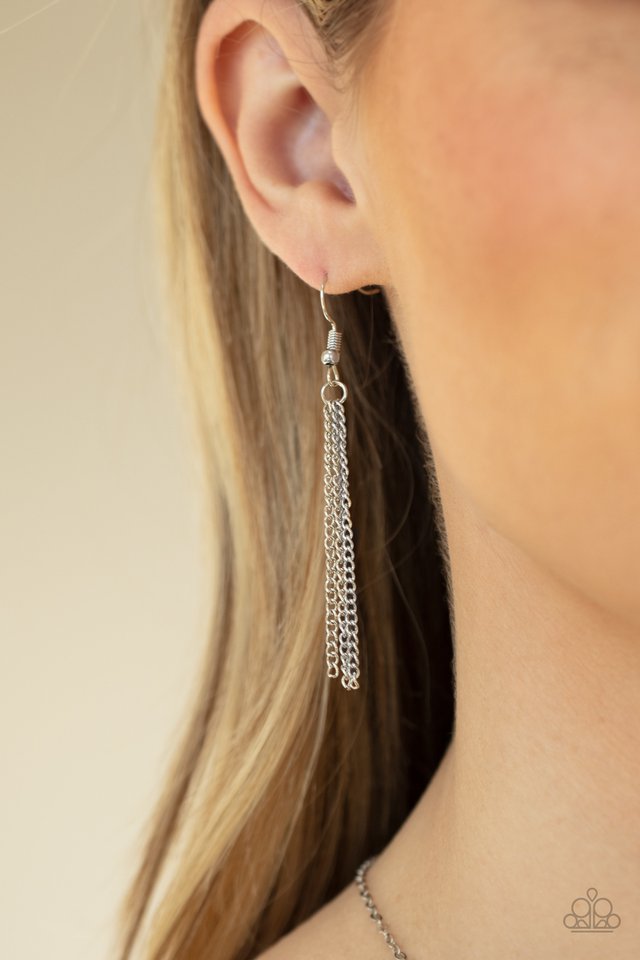 She Works HEART For The Money - Pink - Paparazzi Necklace Image