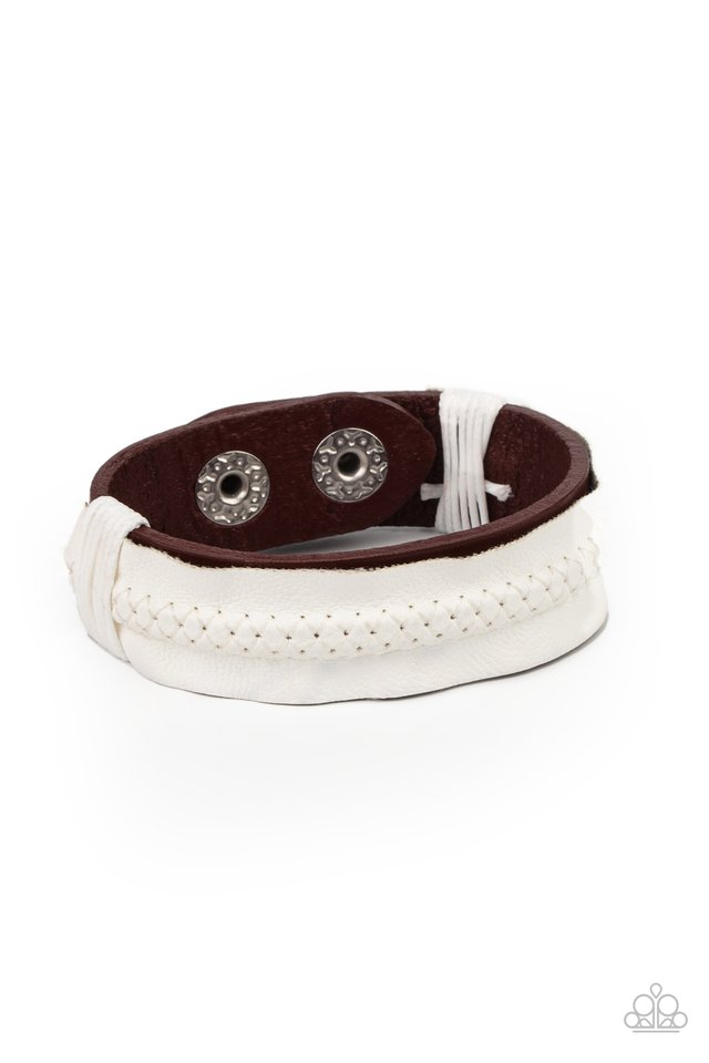 Country Craft Time - Red - Paparazzi Bracelet Image