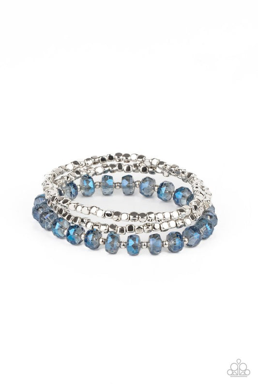 Celestial Circus - Blue - Paparazzi Bracelet Image