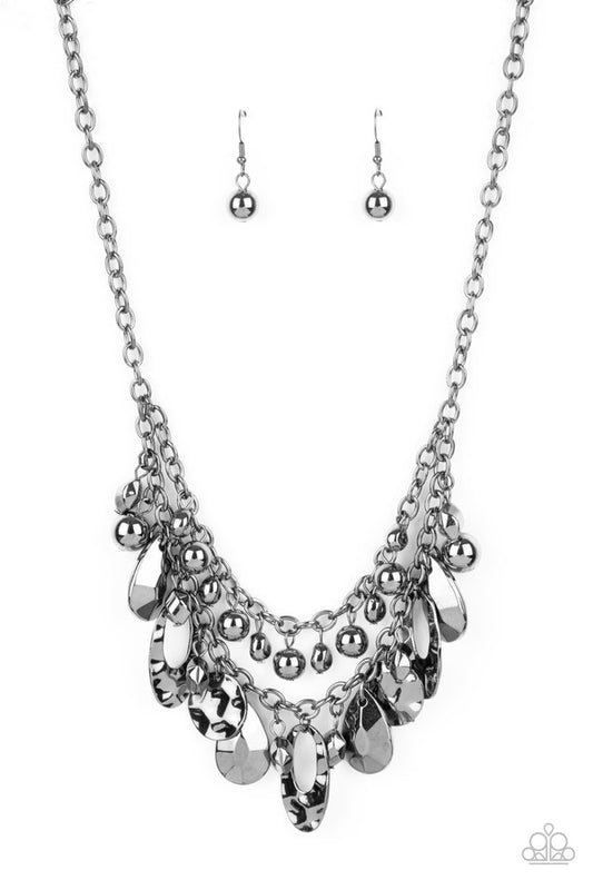 Extra Exhilarating - Black - Paparazzi Necklace Image