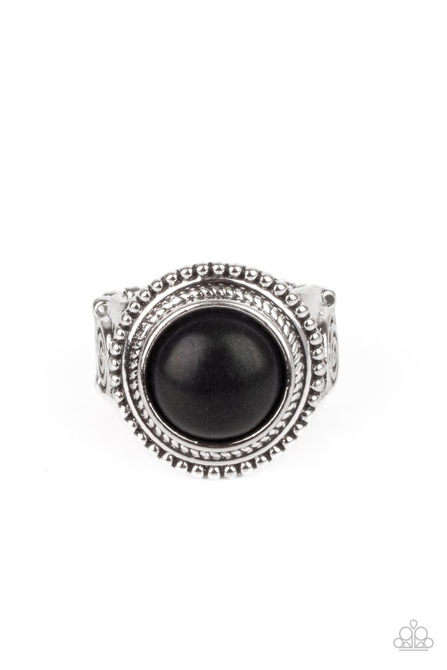 ​​Evolutionary Essence - Black - Paparazzi Ring Image