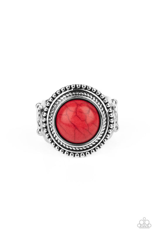 Evolutionary Essence - Red - Paparazzi Ring Image