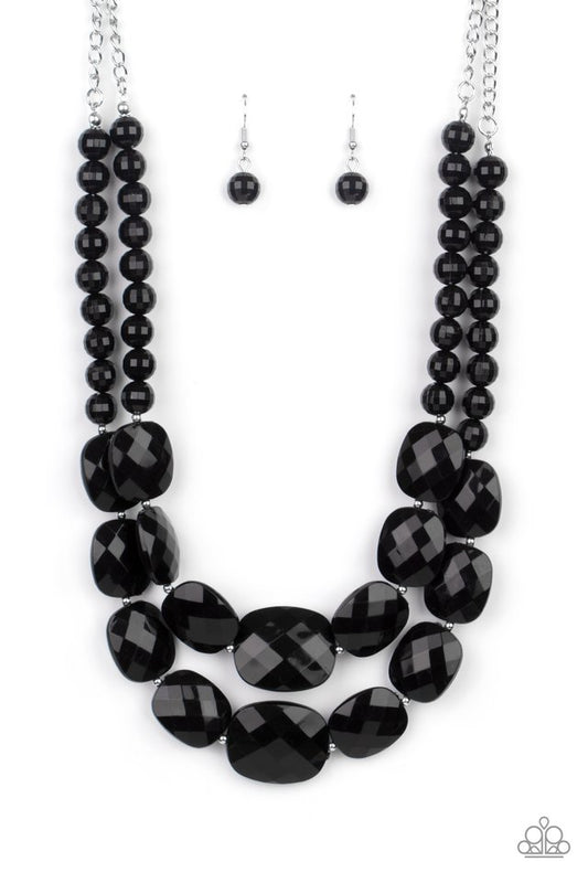 Resort Ready - Black - Paparazzi Necklace Image