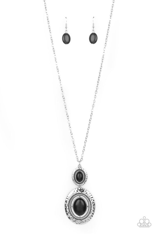 Southern Opera - Black - Paparazzi Necklace Image