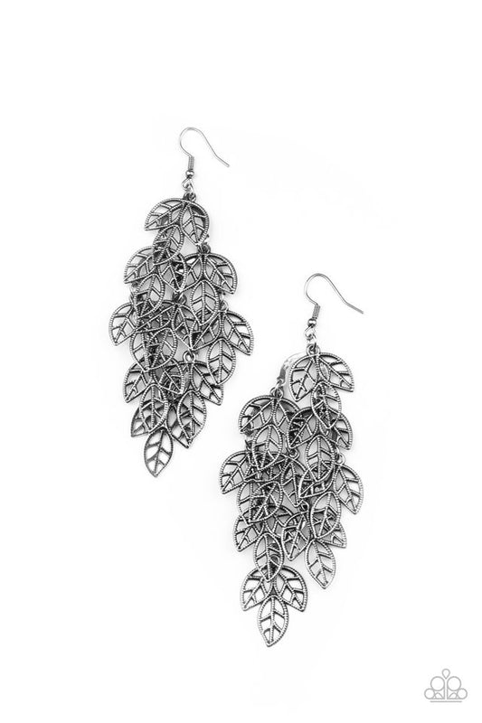 The Shakedown - Silver - Paparazzi Earring Image
