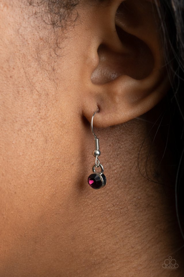 Thanks A MEDALLION - Purple - Paparazzi Necklace Image