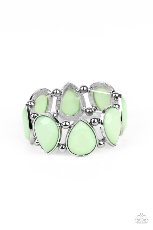 Flamboyant Tease - Green - Paparazzi Bracelet Image