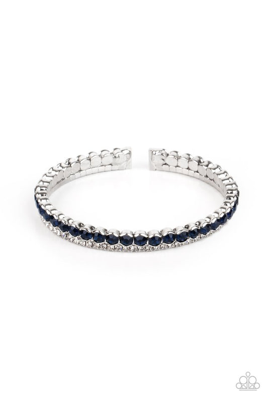 Fairytale Sparkle - Blue - Paparazzi Bracelet Image