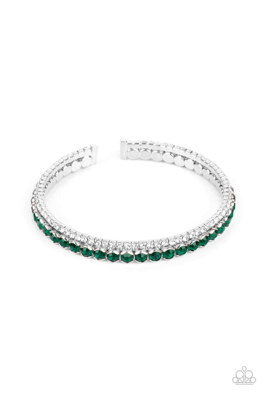 Pulsera Paparazzi ~ Brillo de cuento de hadas - Verde