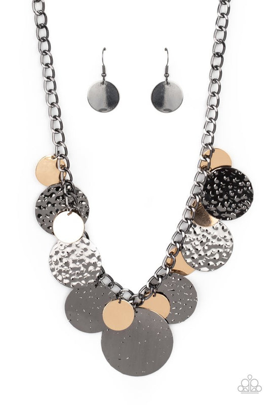 Industrial Grade Glamour - Multi - Paparazzi Necklace Image
