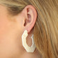 Fabulously Fiesta - White - Paparazzi Earring Image