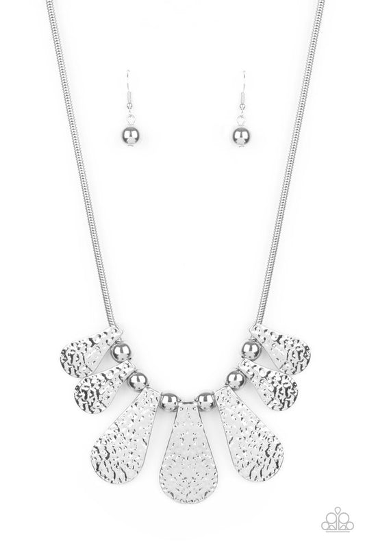 Gallery Goddess - Silver - Paparazzi Necklace Image