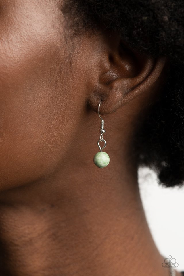 Fundamentally Funky - Green - Paparazzi Necklace Image