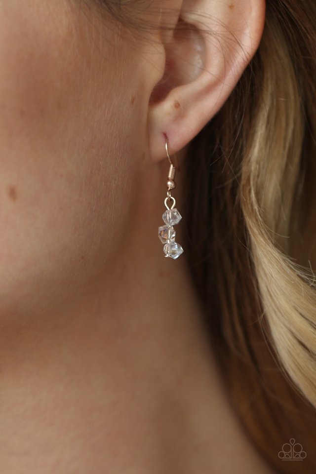 Incredibly Iridescent - Rose Gold - Paparazzi Necklace Image