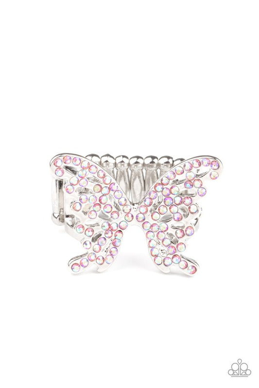 Butterfly Orchard - Pink - Paparazzi Ring Image