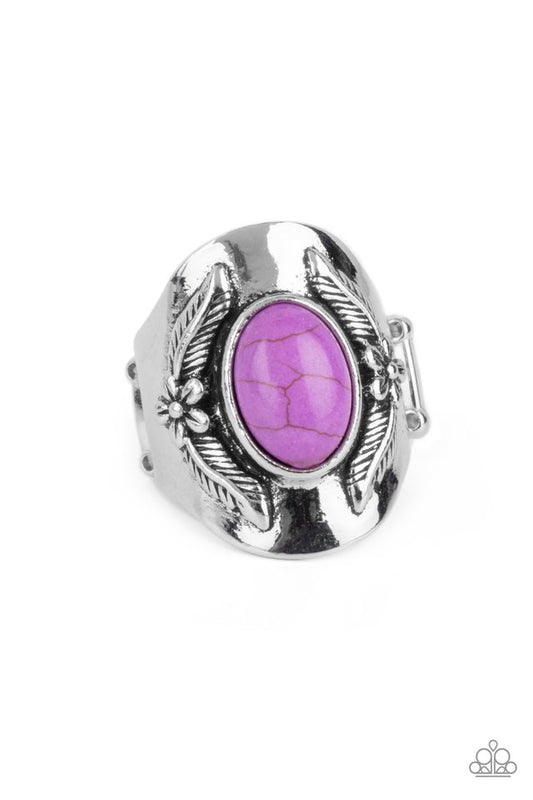 Santa Fe Sanctuary - Purple - Paparazzi Ring Image