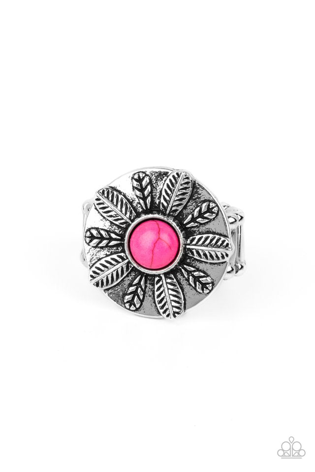 PALMS Reader - Pink - Paparazzi Ring Image