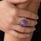 BADLANDS To The Bone - Purple - Paparazzi Ring Image