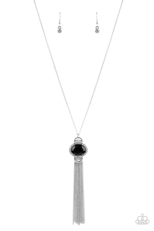 What GLOWS Up - Black - Paparazzi Necklace Image
