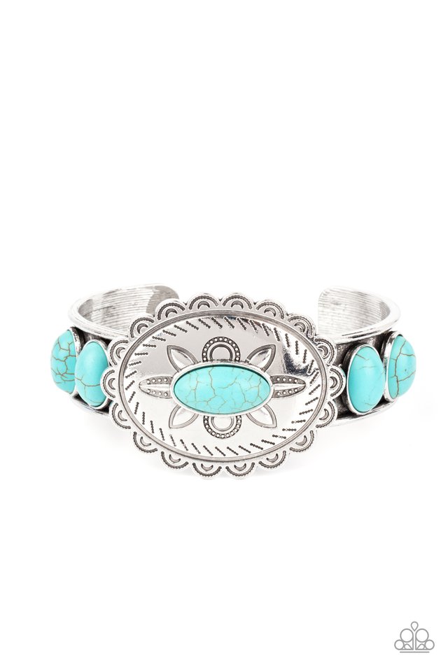​Canyon Heirloom - Blue - Paparazzi Bracelet Image