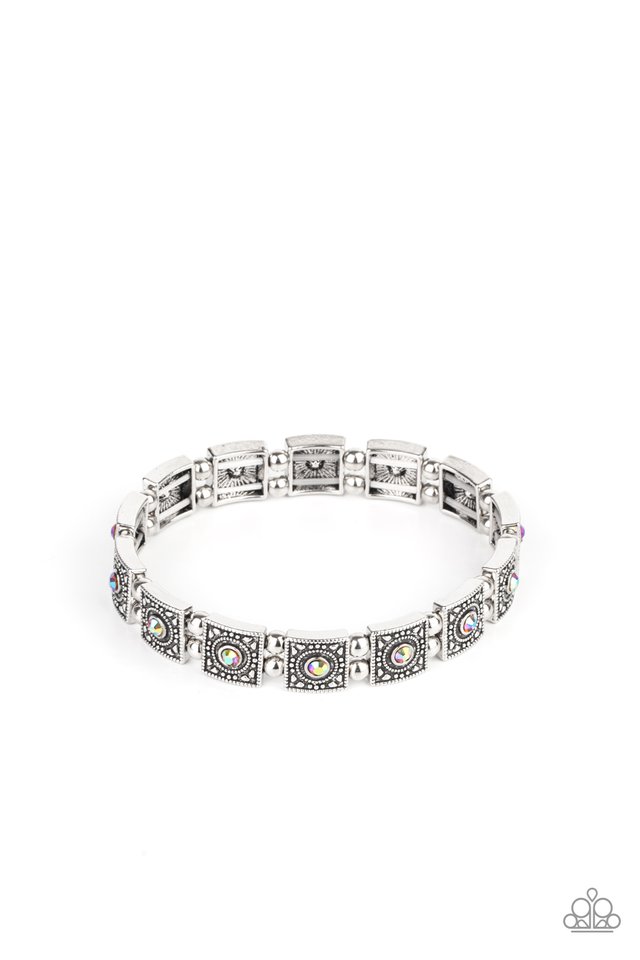 Cosmic Conquest - Orange - Paparazzi Bracelet Image