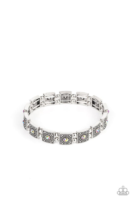 Cosmic Conquest - Orange - Paparazzi Bracelet Image