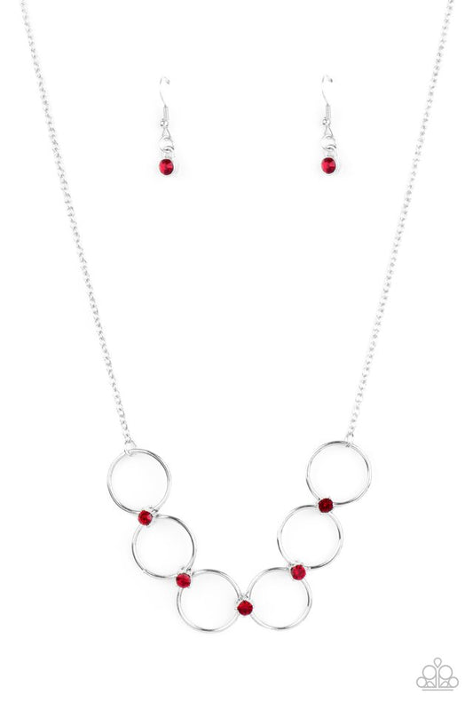 Regal Society - Red - Paparazzi Necklace Image
