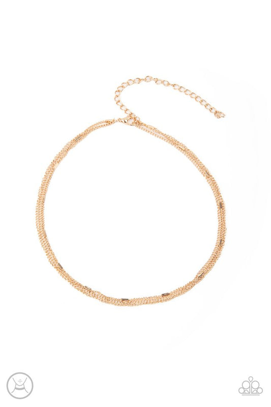 Need I SLAY More - Gold - Paparazzi Necklace Image