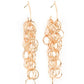 ​Long Live The Rebels - Gold - Paparazzi Earring Image