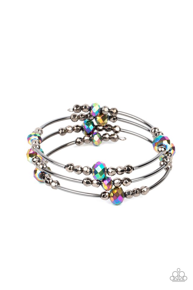 Showy Shimmer - Multi - Paparazzi Bracelet Image