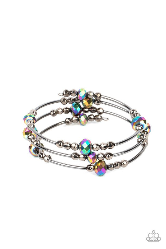 Showy Shimmer - Multi - Paparazzi Bracelet Image