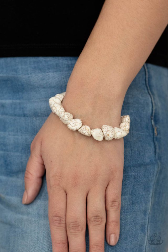 Dancing dahlias white deals bracelet