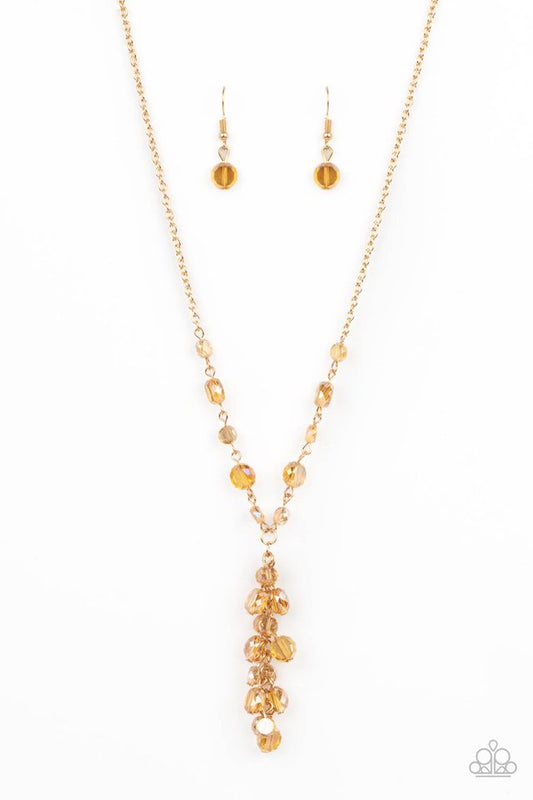 Cosmic Charisma - Gold - Paparazzi Necklace Image